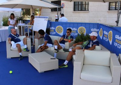 AREA VIP gillette padel vip cup