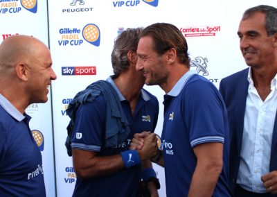 DI BIAGIO MANCINI TOTTI NIRDACI gillette padel vip cup